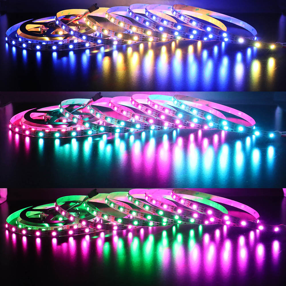 UCS1903 DC5V Series Flexible LED Strip Lights, Programmable Pixel Full Color Chasing, Indoor Use, 210LEDs 16.4ft Per Reel By Sale UCS1903 DC5V Series Flexible LED Strip Lights, Programmable Pixel Full Color Chasing, Indoor Use, 210LEDs 16.4ft Per Reel By Sale